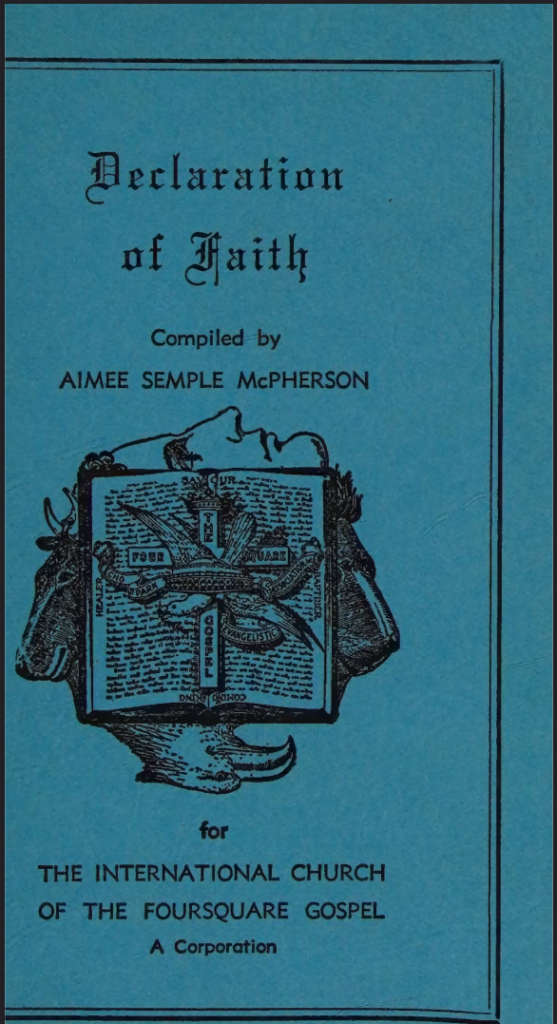 Declaration of Faith