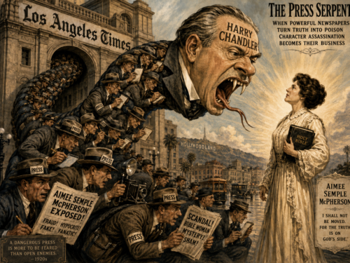 Harry Chandler: The Man Behind the Campaign Against Aimee Semple McPherson